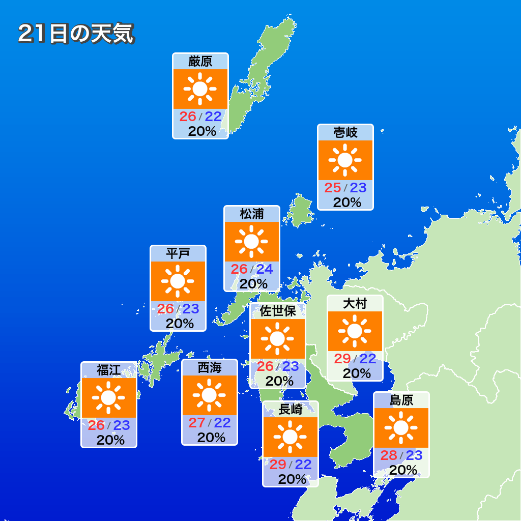 長崎 市 天気