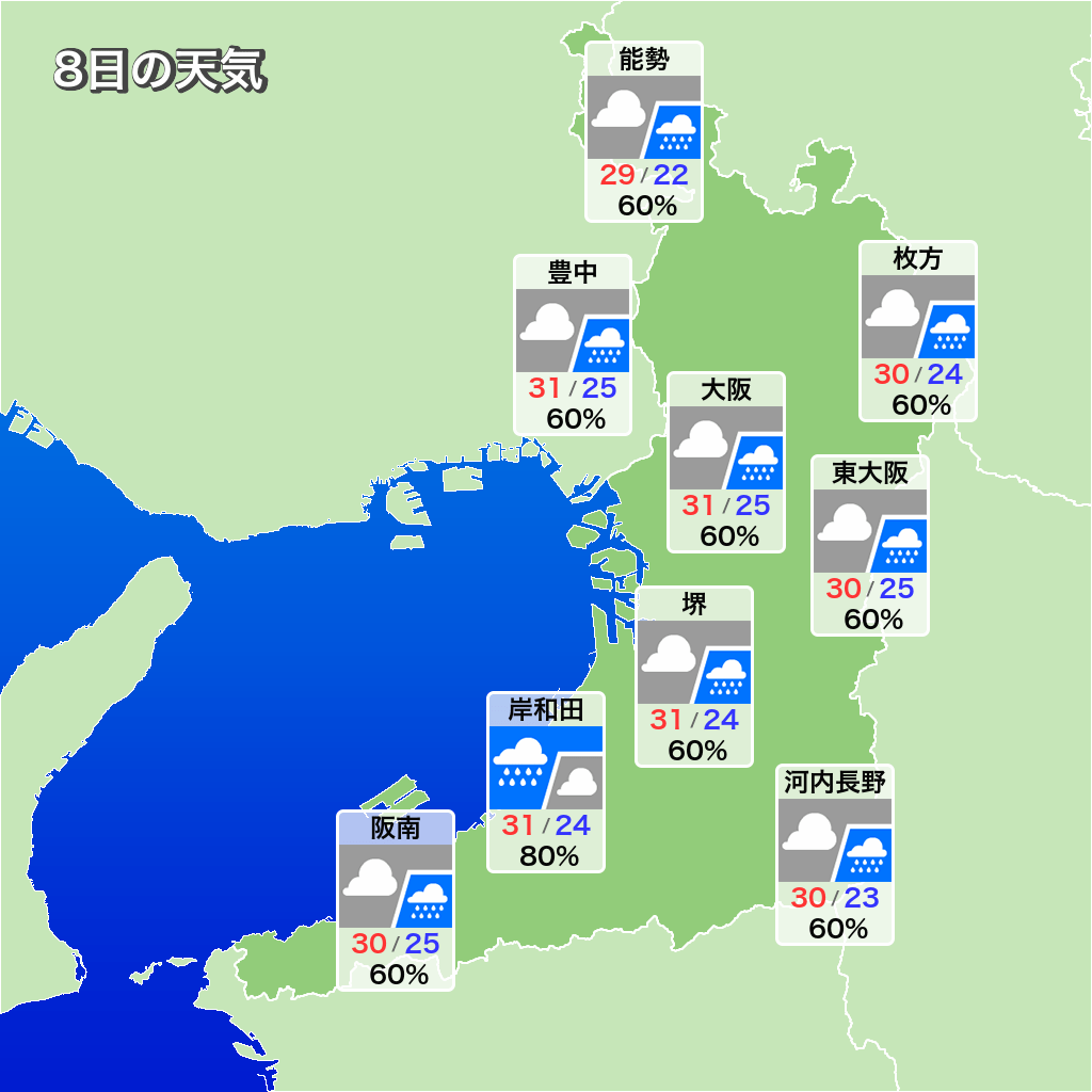 今 の 気温 大阪
